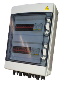 1000V 4-MPPT Protection Box 8-In 8-Out 20A Type I_II SPD