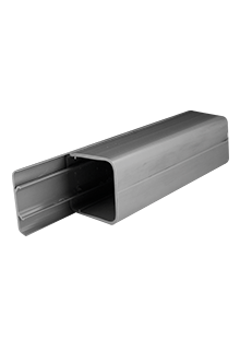 100x100mm Grey PVC Trunking, 3m length